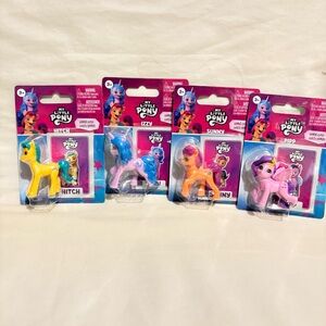 My Little Pony Mini 2” Figurines with Bonus Card Izzy Hitch Sunny Pipp